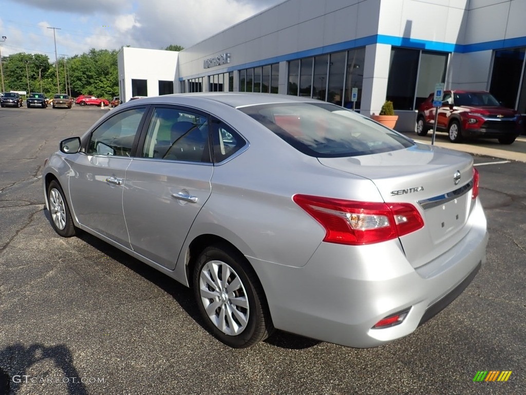 2016 Sentra S - Brilliant Silver / Charcoal photo #4