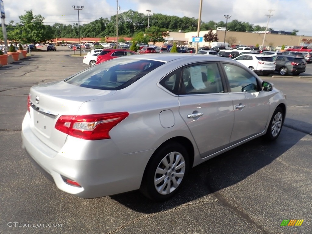 2016 Sentra S - Brilliant Silver / Charcoal photo #8