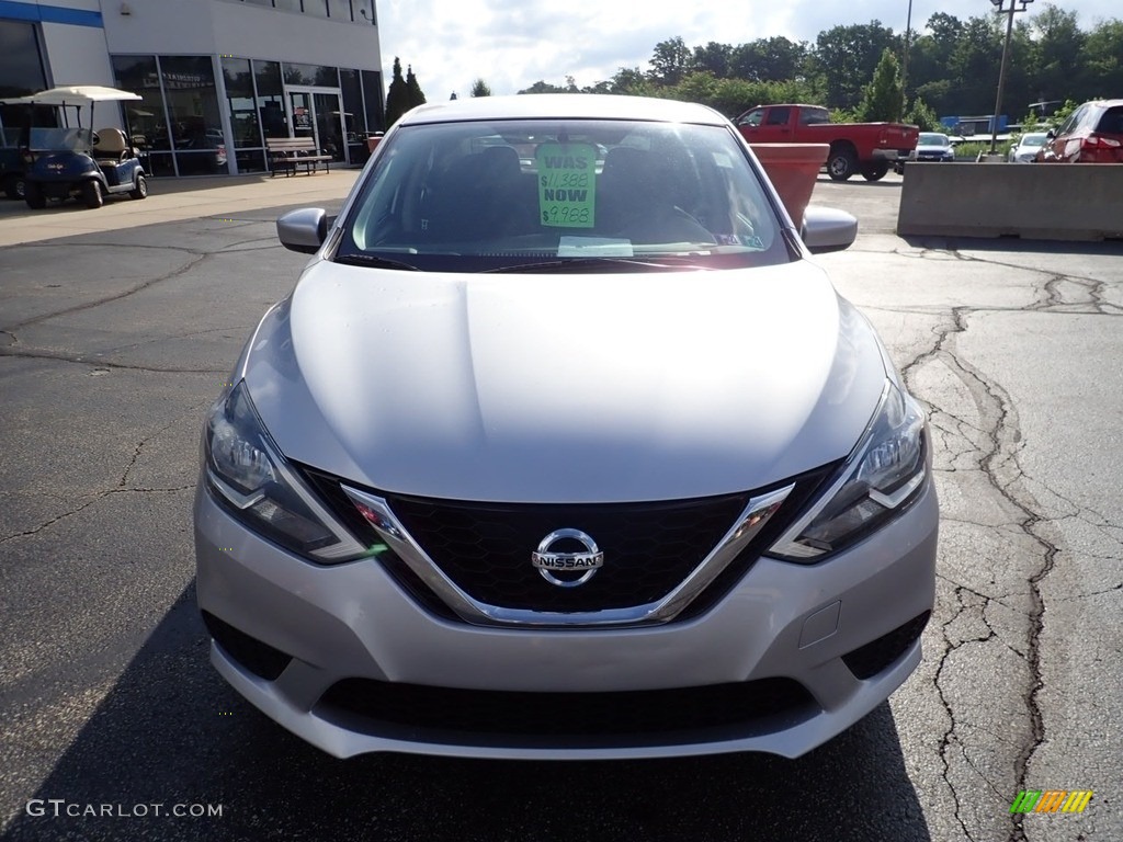 2016 Sentra S - Brilliant Silver / Charcoal photo #12