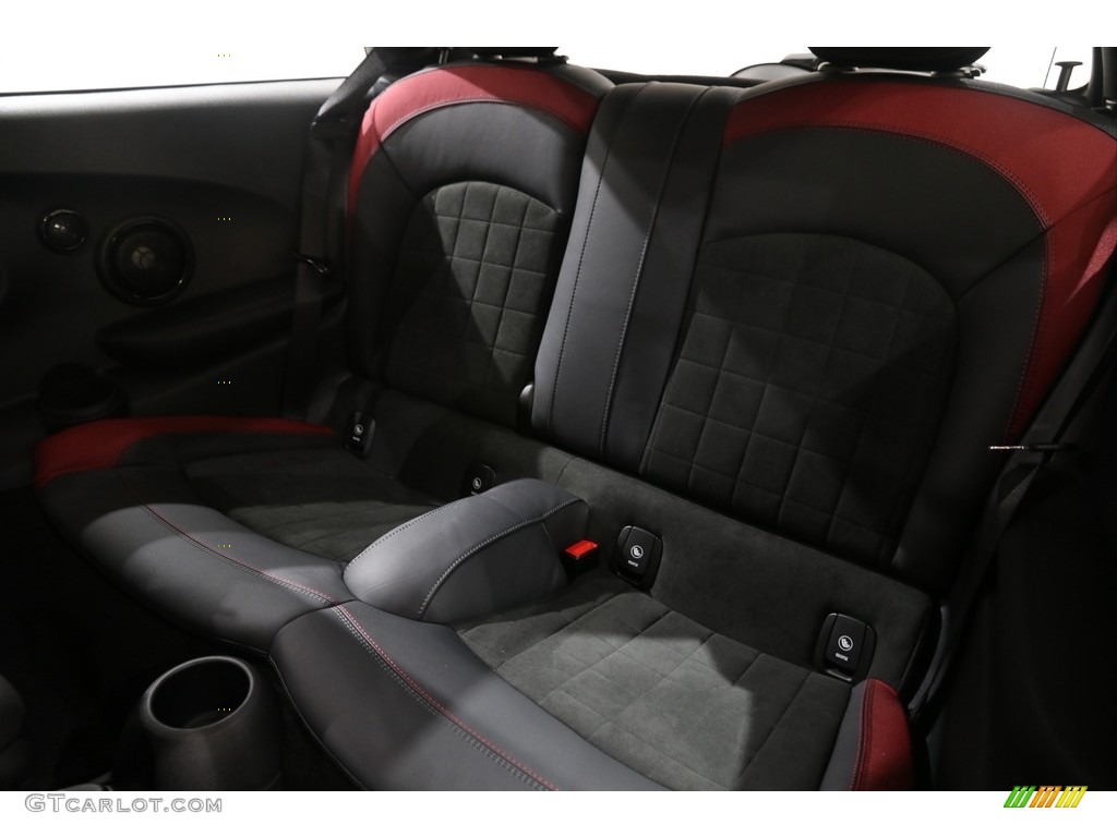 Carbon Black Dinamica/Leather Interior 2019 Mini Hardtop John Cooper Works 2 Door Photo #138848975