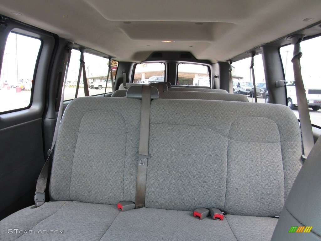 2017 Chevrolet Express 3500 Passenger LT Rear Seat Photo #138849890