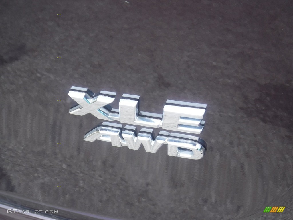 2017 RAV4 XLE AWD - Black Current Metallic / Black photo #15