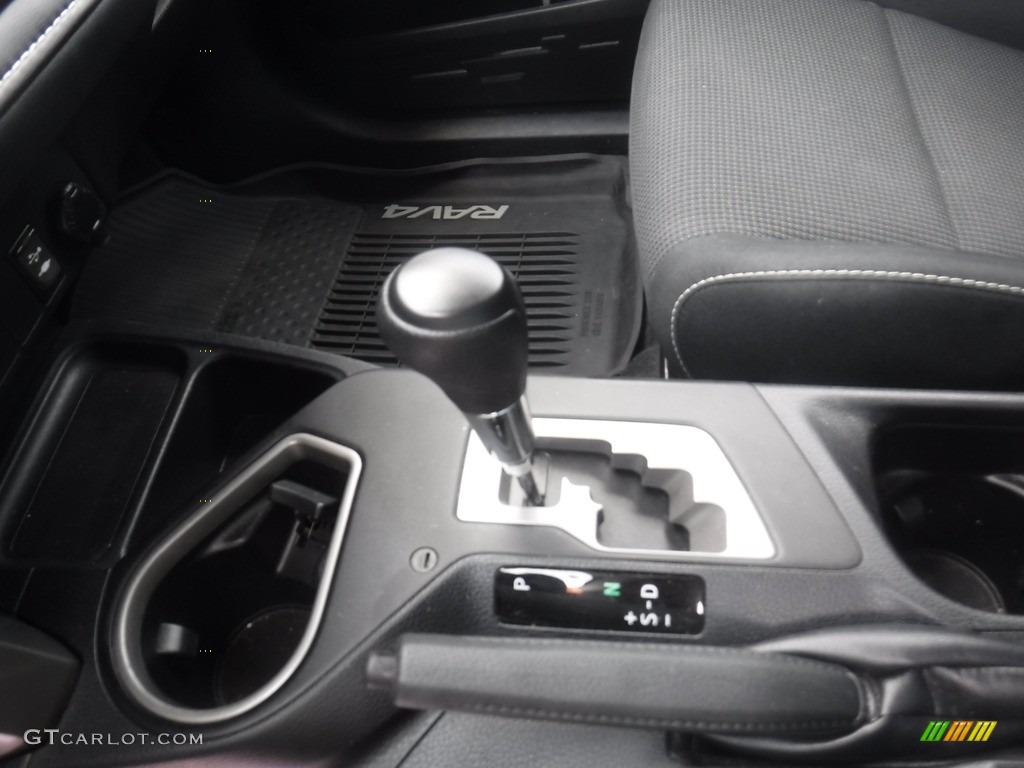 2017 RAV4 XLE AWD - Black Current Metallic / Black photo #21