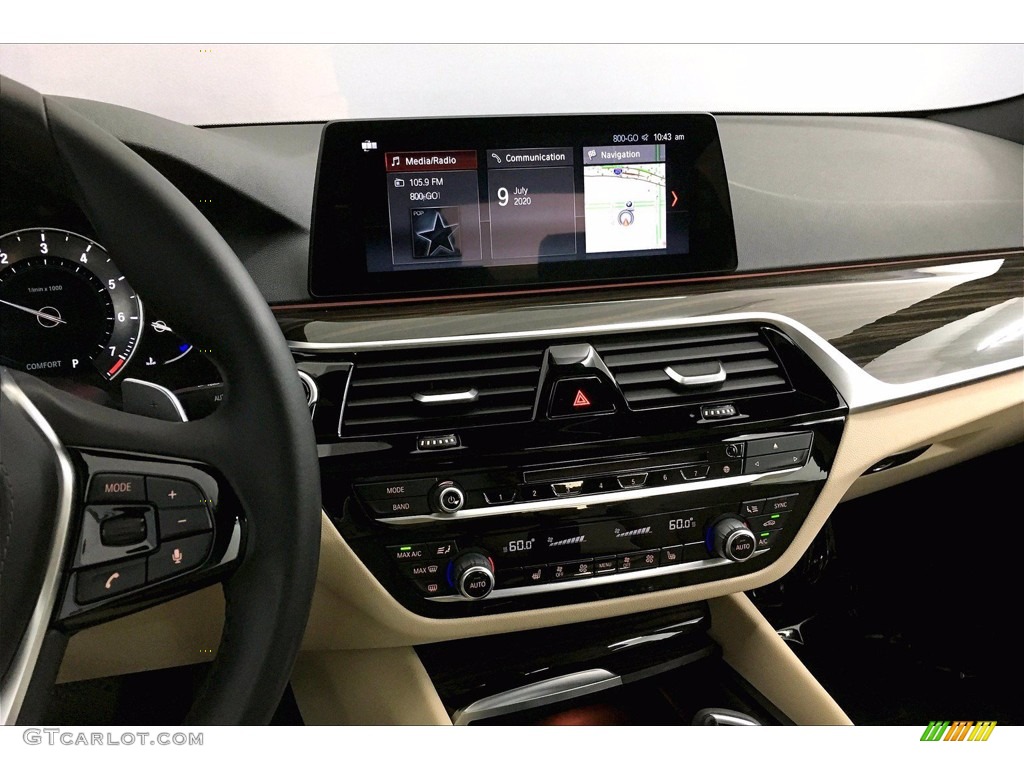 2017 5 Series 530i Sedan - Jet Black / Canberra Beige photo #5