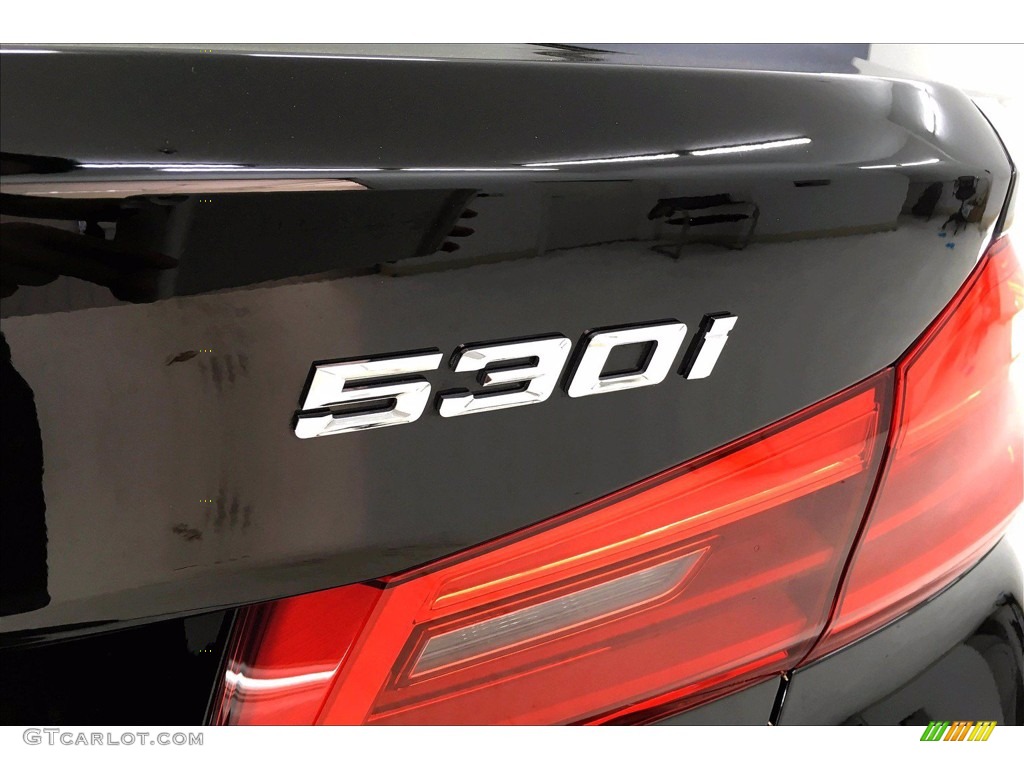 2017 5 Series 530i Sedan - Jet Black / Canberra Beige photo #7