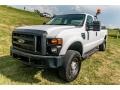 2008 Oxford White Ford F350 Super Duty XL SuperCab 4x4 Chassis  photo #9