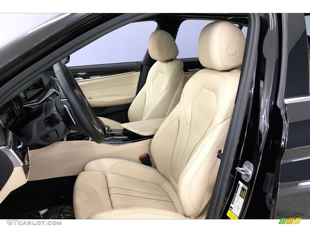 2017 5 Series 530i Sedan - Jet Black / Canberra Beige photo #28