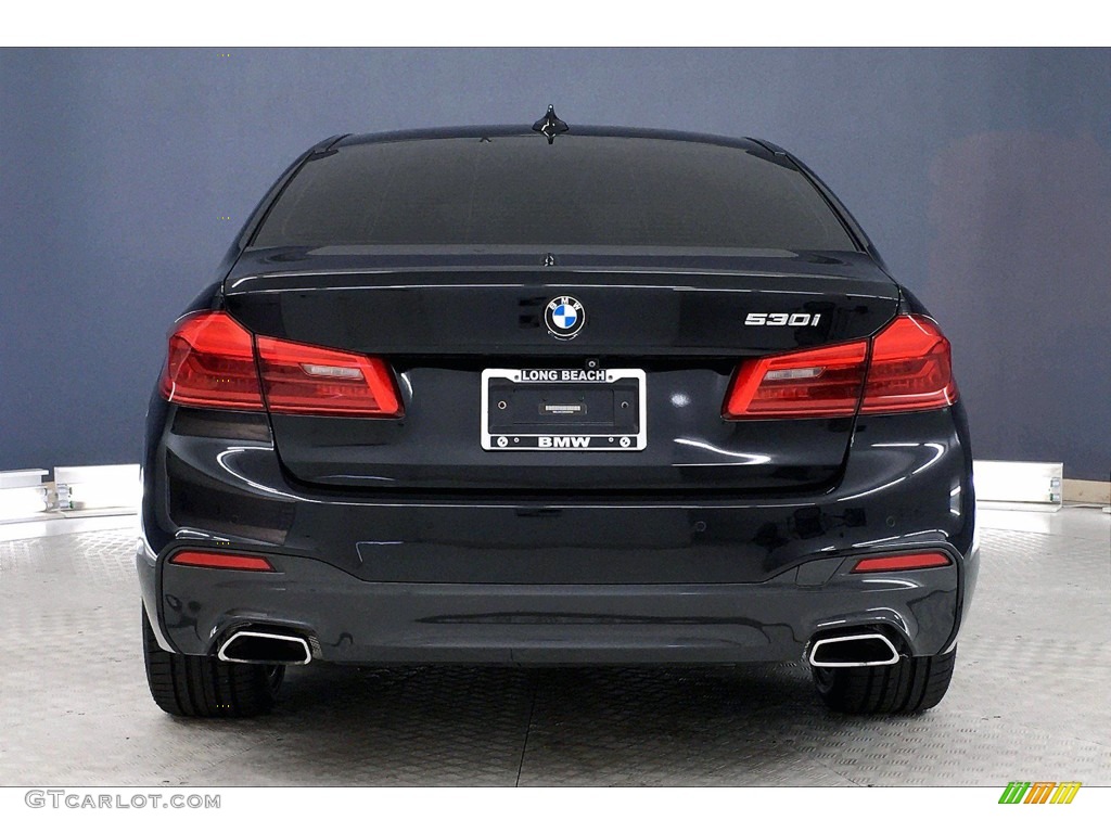 2017 5 Series 530i Sedan - Black Sapphire Metallic / Black photo #3