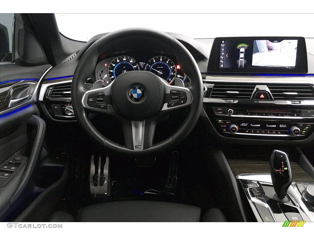 2017 5 Series 530i Sedan - Black Sapphire Metallic / Black photo #4