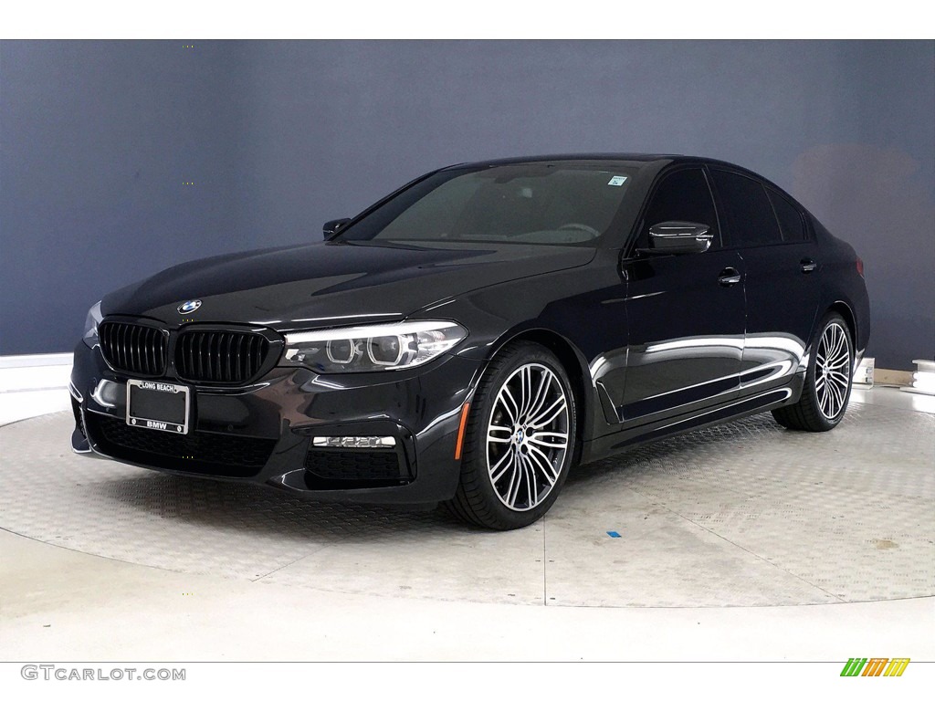Black Sapphire Metallic 2017 BMW 5 Series 530i Sedan Exterior Photo #138852863