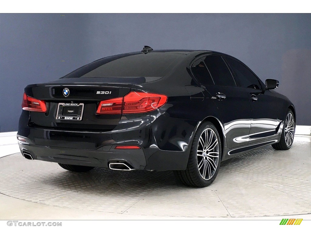 2017 5 Series 530i Sedan - Black Sapphire Metallic / Black photo #13