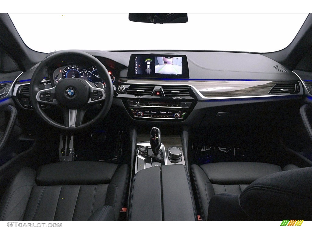 2017 5 Series 530i Sedan - Black Sapphire Metallic / Black photo #15