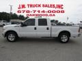 Oxford White - F250 Super Duty XLT Crew Cab Photo No. 2