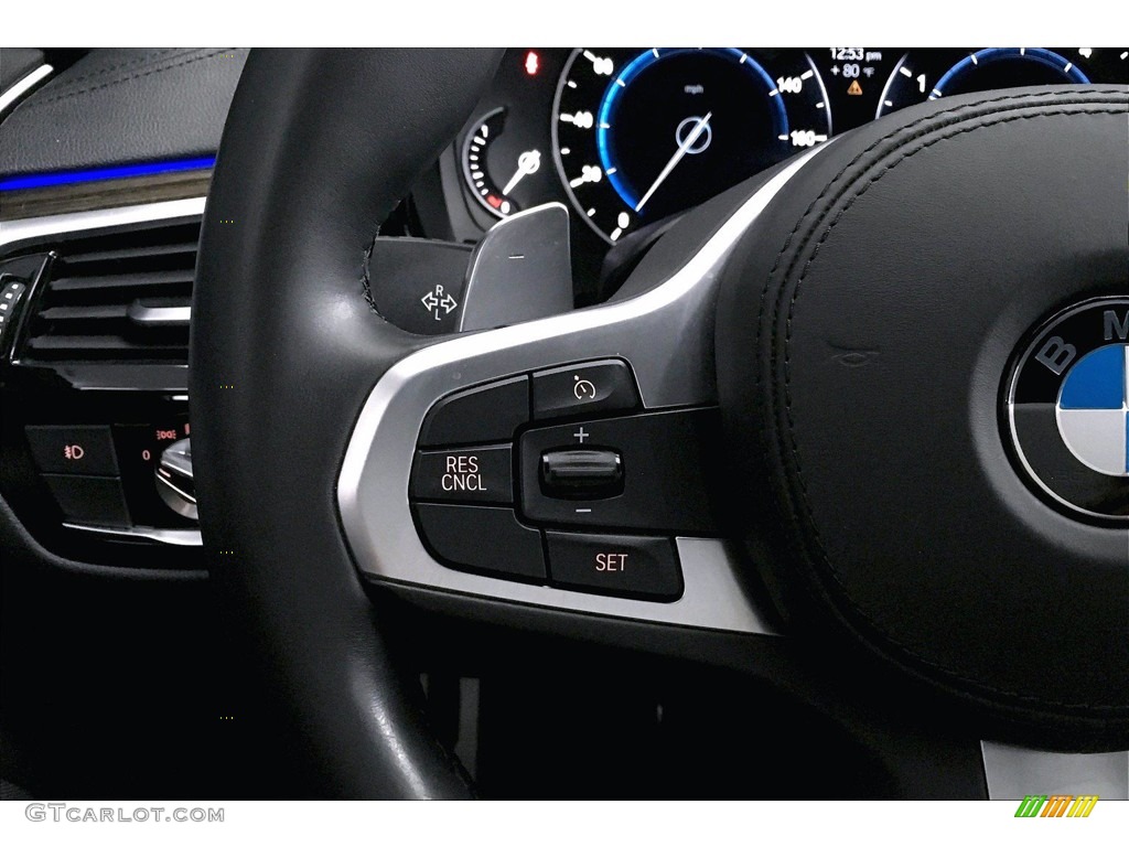 2017 5 Series 530i Sedan - Black Sapphire Metallic / Black photo #18