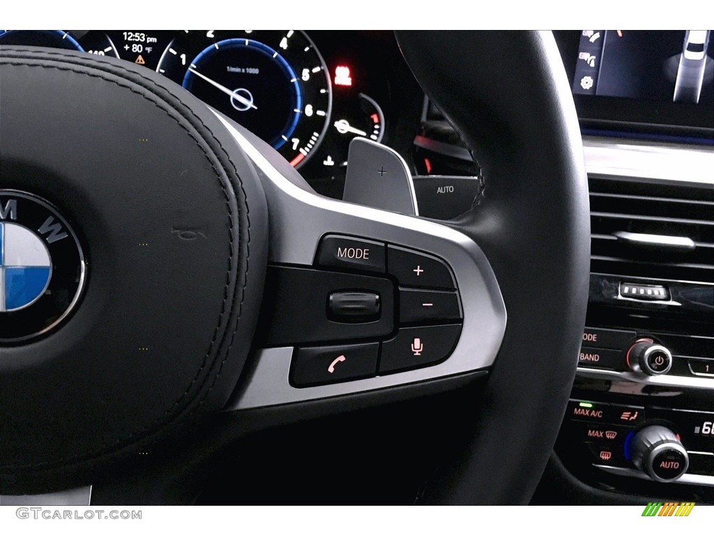 2017 5 Series 530i Sedan - Black Sapphire Metallic / Black photo #19