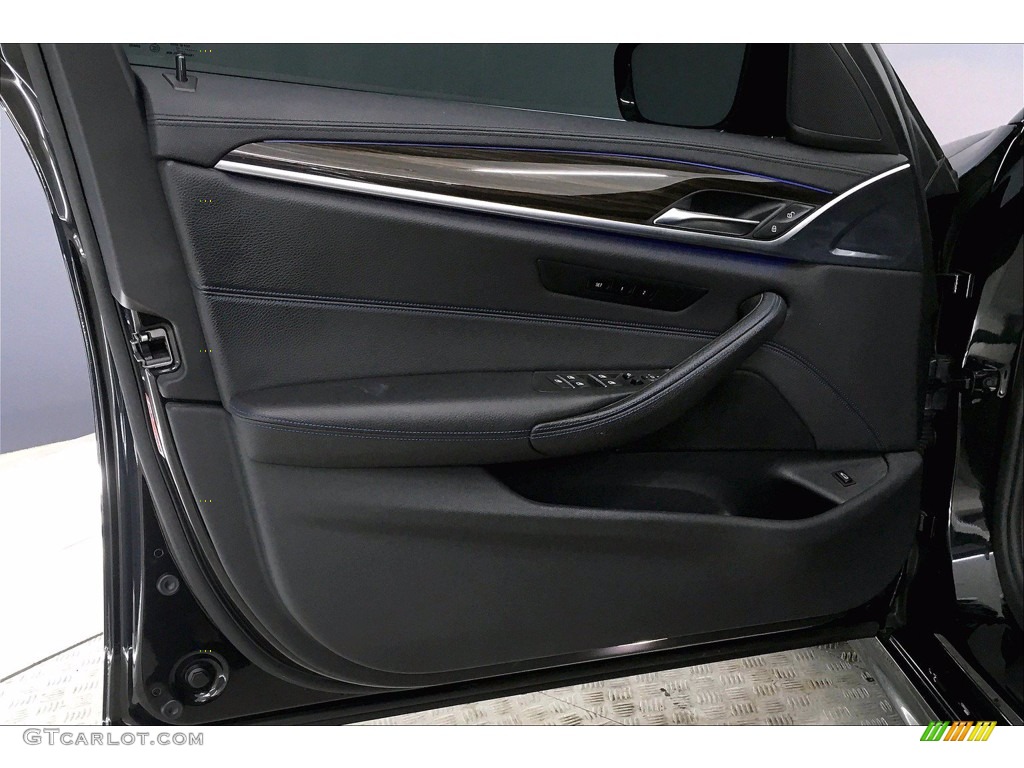 2017 5 Series 530i Sedan - Black Sapphire Metallic / Black photo #23
