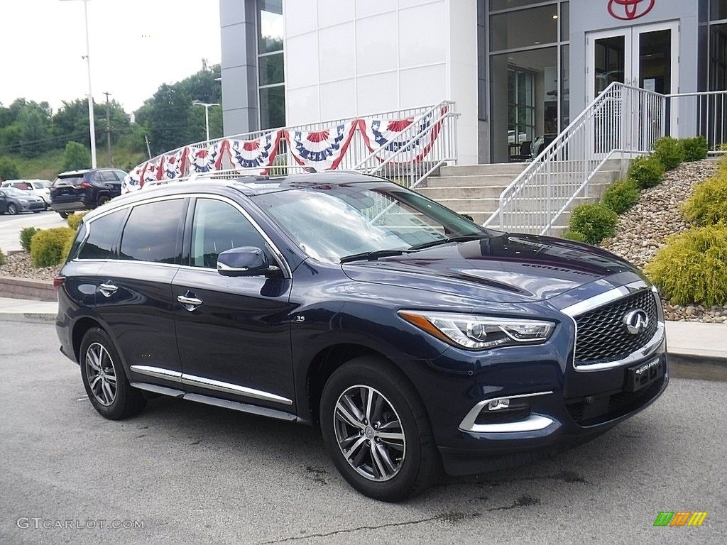 2016 QX60 AWD - Hermosa Blue / Graphite photo #1