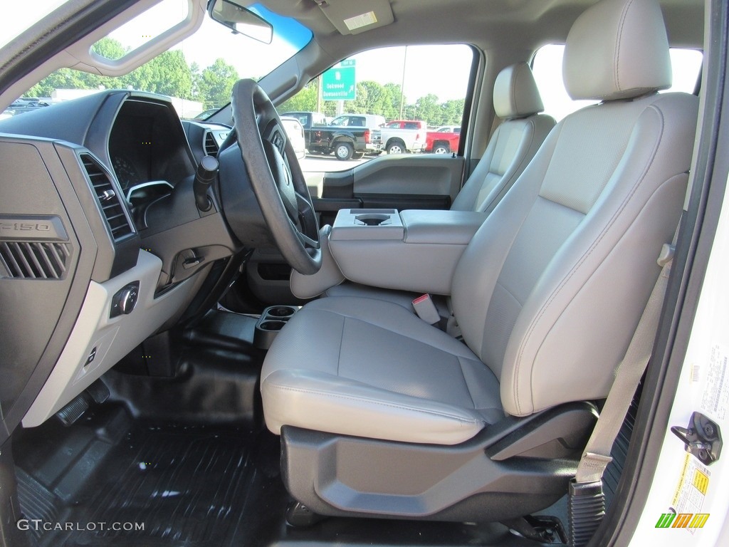 2016 F150 XL SuperCrew - Oxford White / Medium Earth Gray photo #16