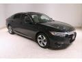 2018 Crystal Black Pearl Honda Accord EX-L Sedan  photo #1