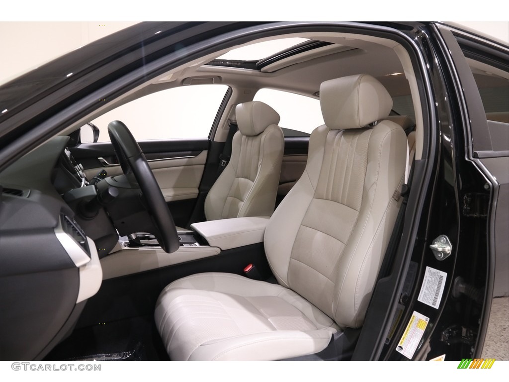 2018 Accord EX-L Sedan - Crystal Black Pearl / Gray photo #5