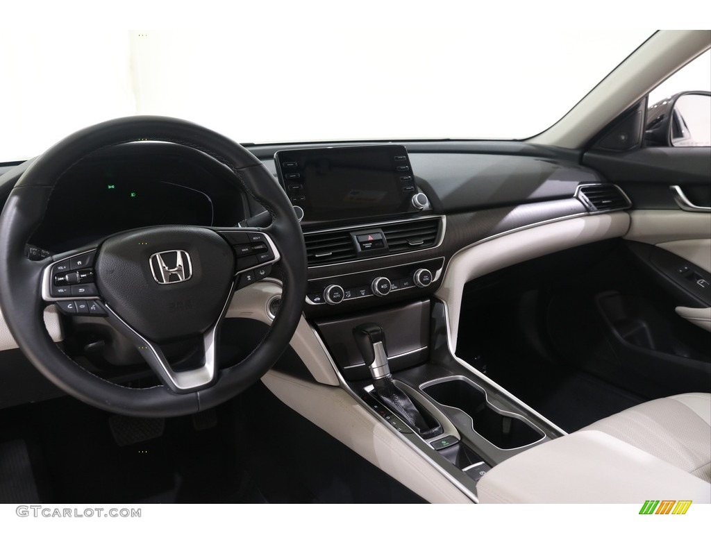 2018 Accord EX-L Sedan - Crystal Black Pearl / Gray photo #6