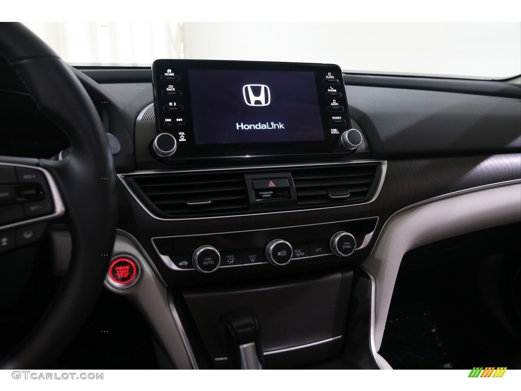 2018 Accord EX-L Sedan - Crystal Black Pearl / Gray photo #9