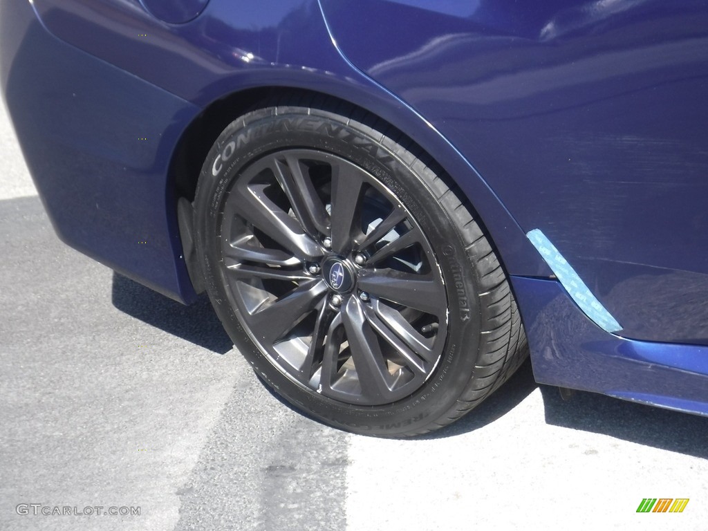 2015 WRX Premium - Galaxy Blue Pearl / Carbon Black photo #9