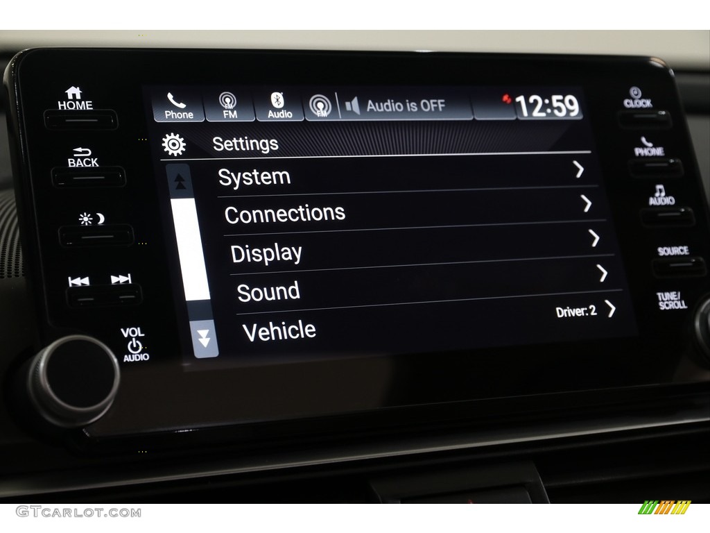 2018 Accord EX-L Sedan - Crystal Black Pearl / Gray photo #12