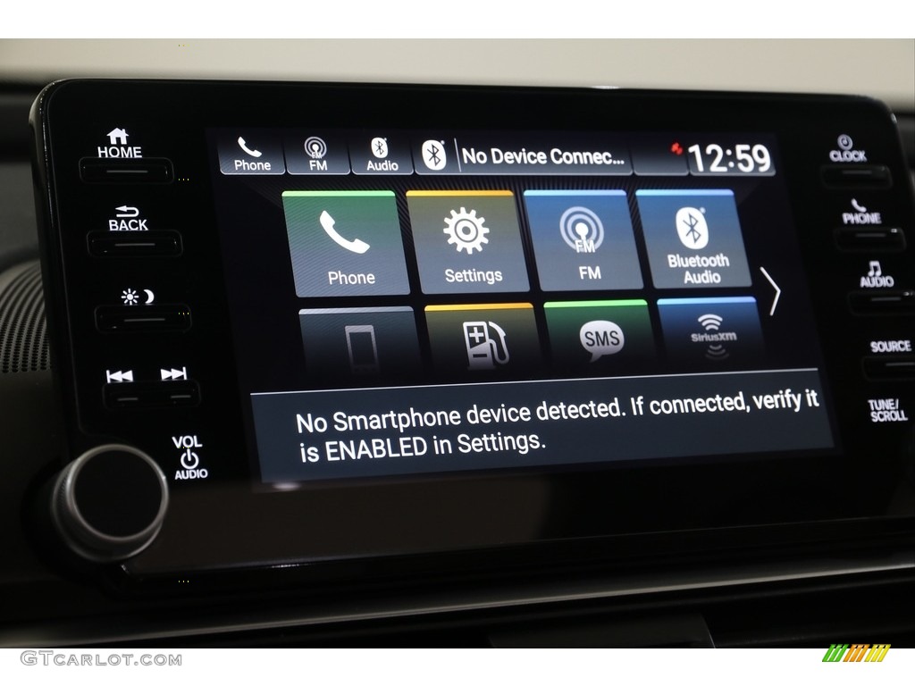 2018 Accord EX-L Sedan - Crystal Black Pearl / Gray photo #15