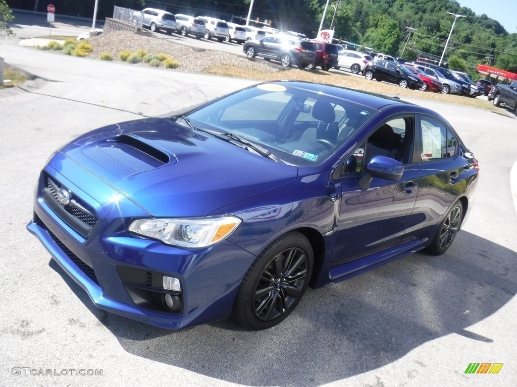 2015 WRX Premium - Galaxy Blue Pearl / Carbon Black photo #12