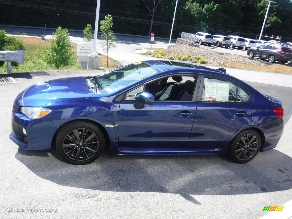 2015 WRX Premium - Galaxy Blue Pearl / Carbon Black photo #13