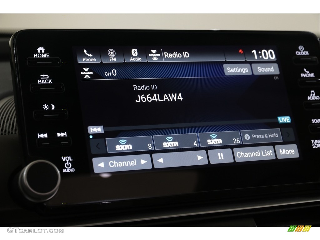 2018 Accord EX-L Sedan - Crystal Black Pearl / Gray photo #18