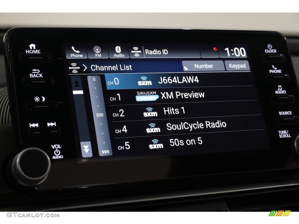2018 Accord EX-L Sedan - Crystal Black Pearl / Gray photo #19