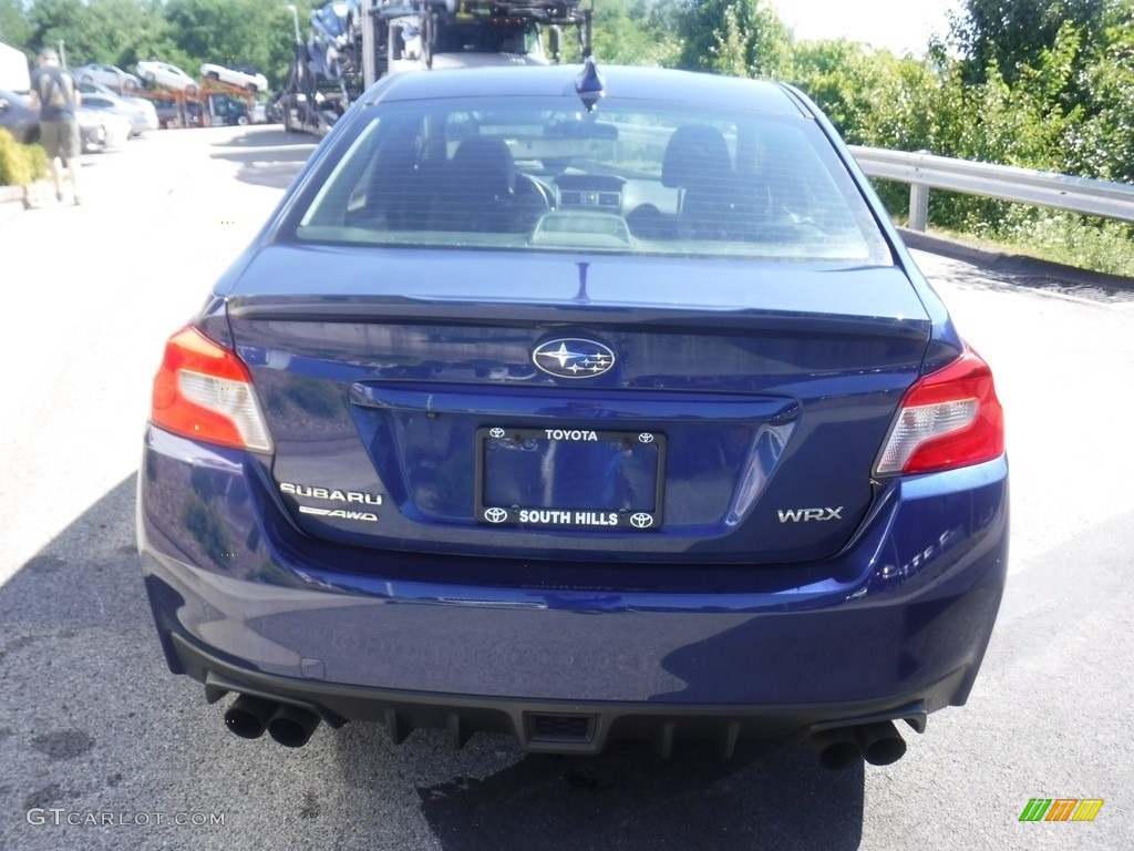 2015 WRX Premium - Galaxy Blue Pearl / Carbon Black photo #16