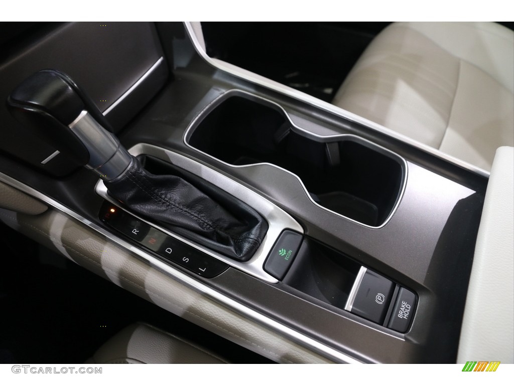 2018 Accord EX-L Sedan - Crystal Black Pearl / Gray photo #22