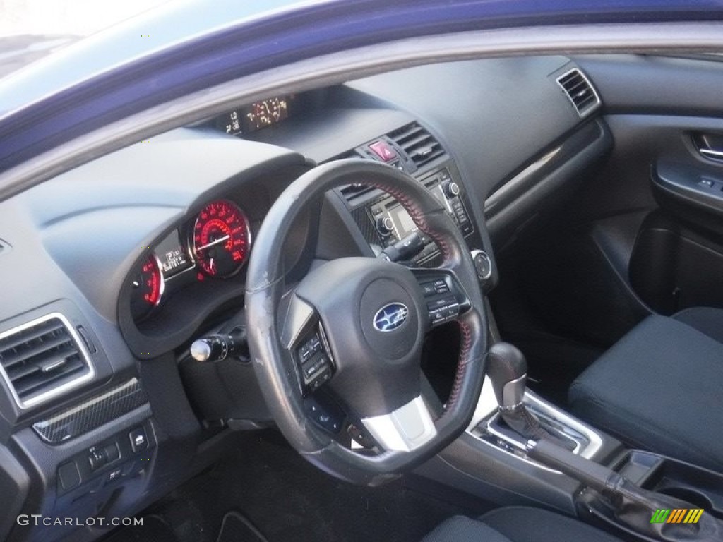 2015 WRX Premium - Galaxy Blue Pearl / Carbon Black photo #20