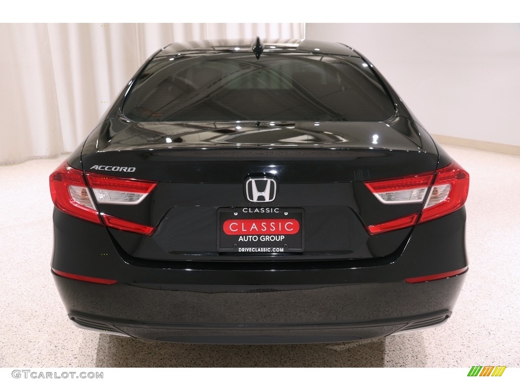 2018 Accord EX-L Sedan - Crystal Black Pearl / Gray photo #29