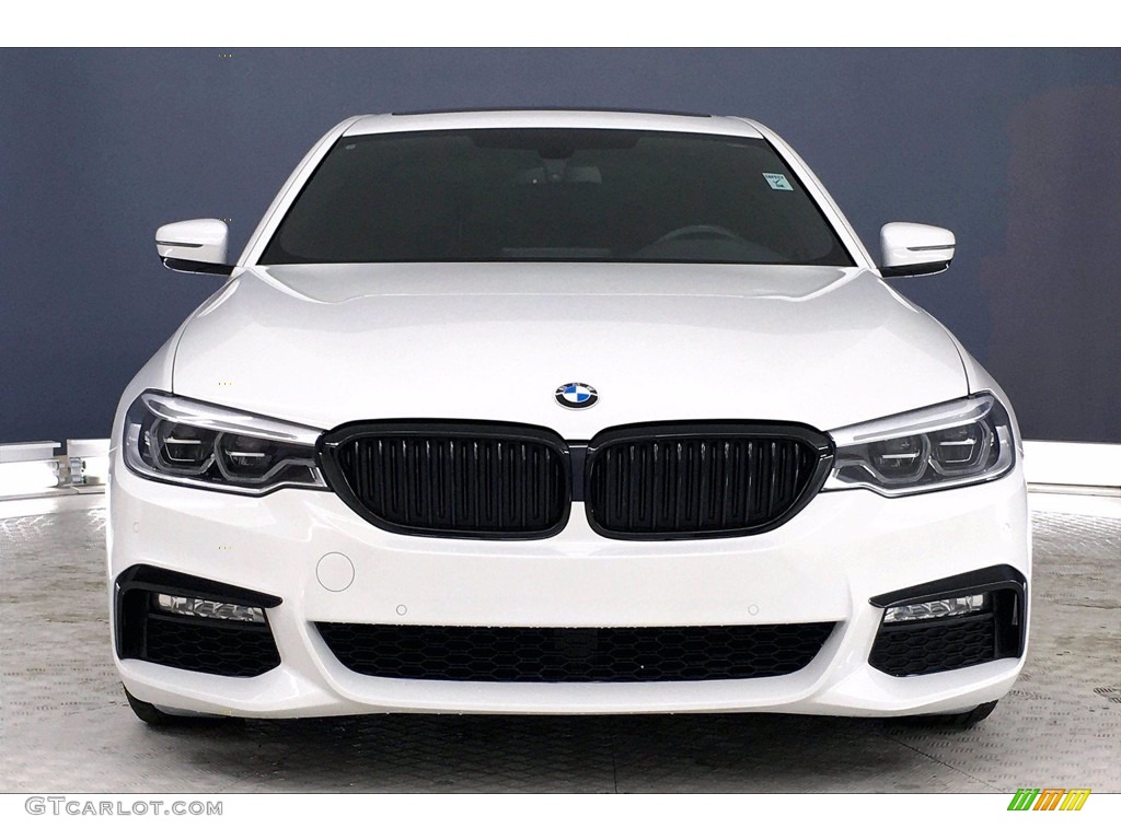 2017 5 Series 540i Sedan - Alpine White / Black photo #2