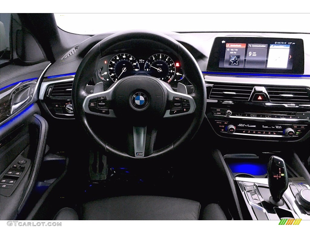 2017 5 Series 540i Sedan - Alpine White / Black photo #4