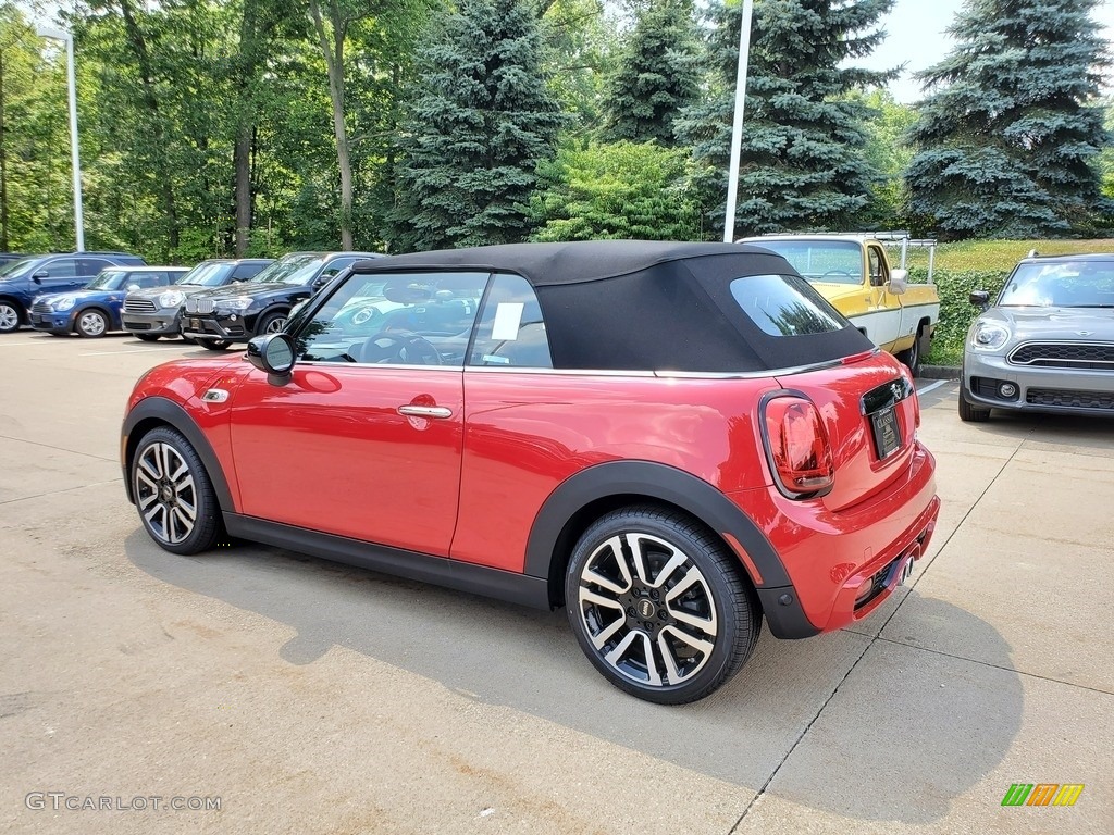 Chili Red 2021 Mini Convertible Cooper S Exterior Photo #138858851