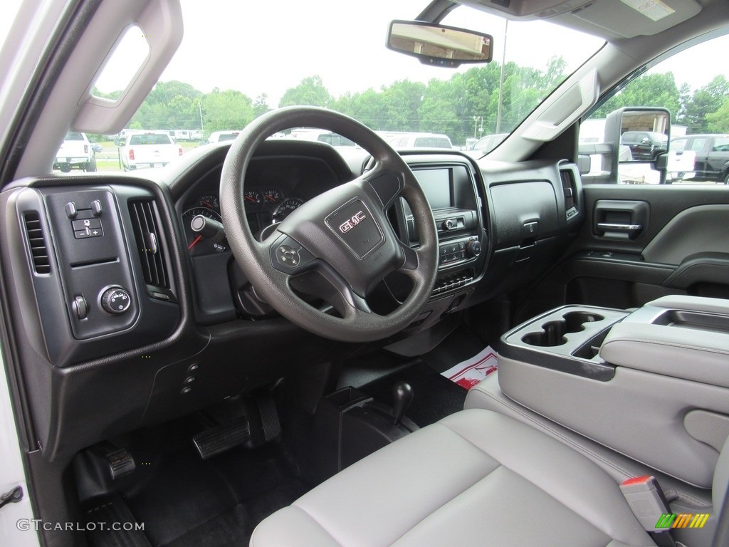 Dark Ash/Jet Black Interior 2016 GMC Sierra 2500HD Double Cab 4x4 Photo #138858869