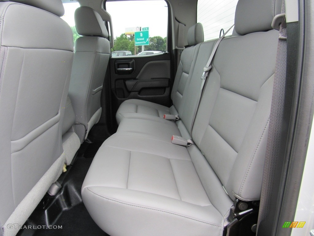 2016 GMC Sierra 2500HD Double Cab 4x4 Rear Seat Photo #138859187
