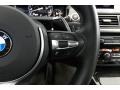 2017 BMW 6 Series Ivory White Interior Steering Wheel Photo