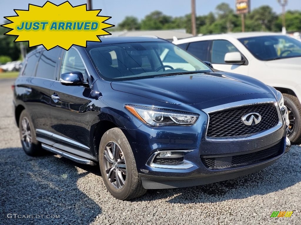 2017 QX60 AWD - Hermosa Blue / Graphite photo #1