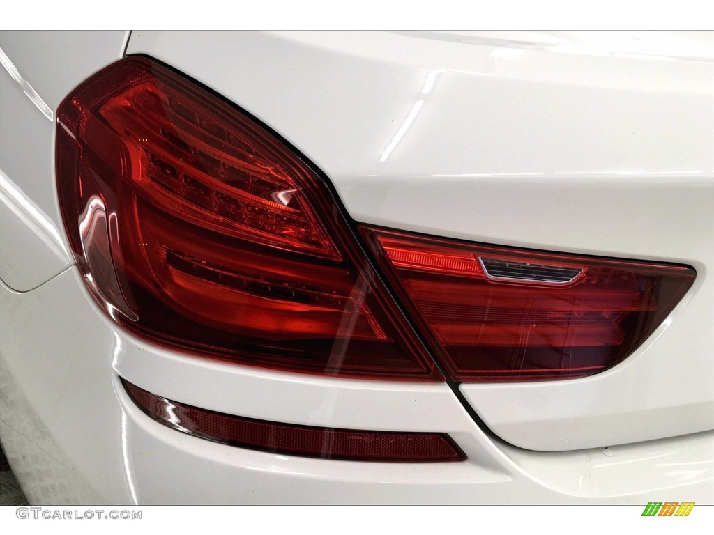 2017 6 Series 640i Coupe - Alpine White / Ivory White photo #26