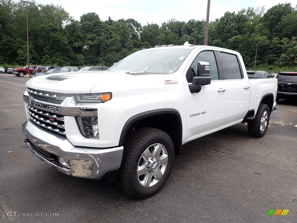 2020 Silverado 2500HD LTZ Crew Cab 4x4 - Summit White / Jet Black photo #1