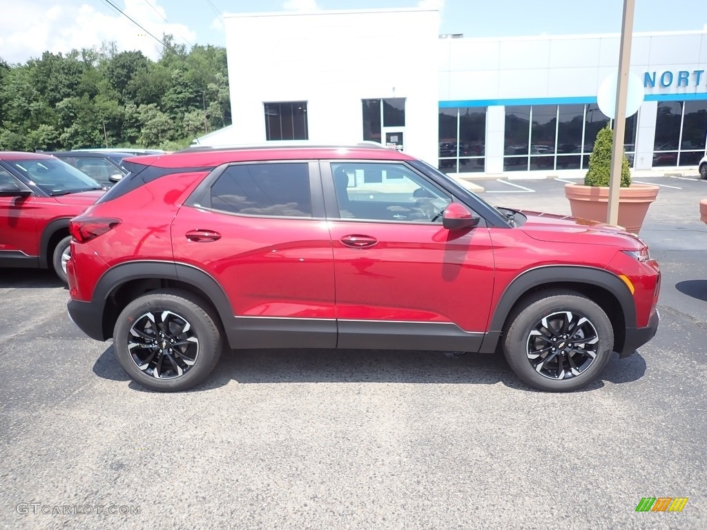 2021 Trailblazer LT AWD - Scarlet Red Metallic / Jet Black photo #7