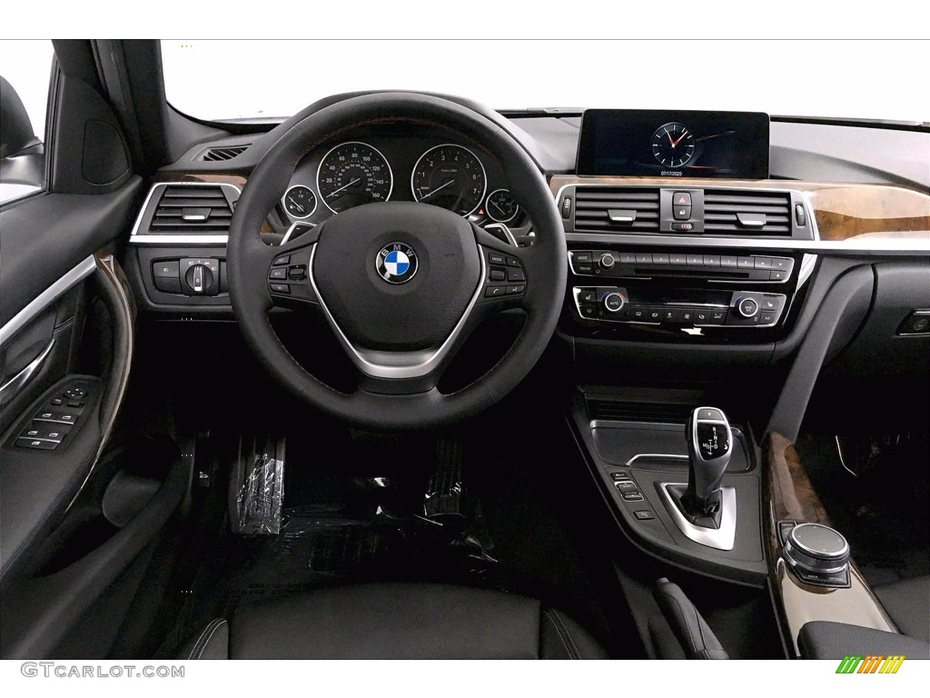 2017 BMW 3 Series 330i xDrive Sports Wagon Black Dashboard Photo #138860972