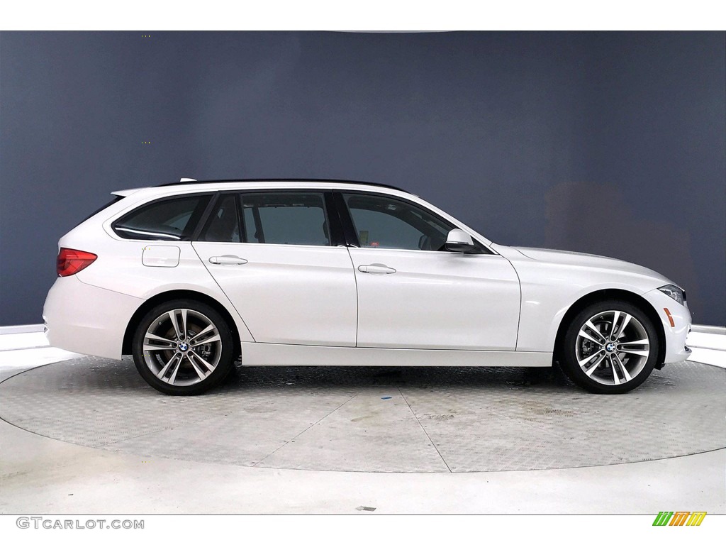 Mineral White Metallic 2017 BMW 3 Series 330i xDrive Sports Wagon Exterior Photo #138861221