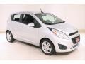 2014 Silver Ice Chevrolet Spark LS #138801691